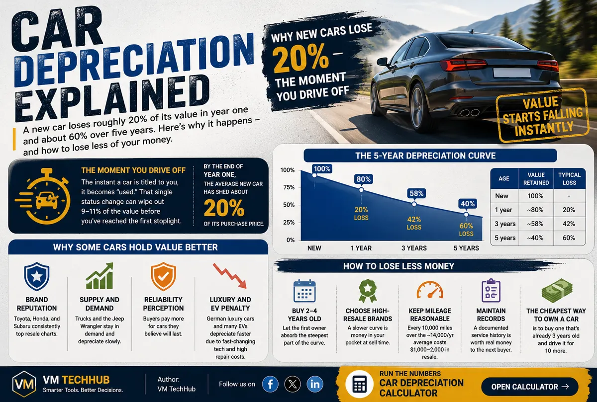 Car Depreciation: IDV vs Real Resale Value